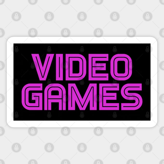 VIDEO GAMES #2 Magnet by RickTurner